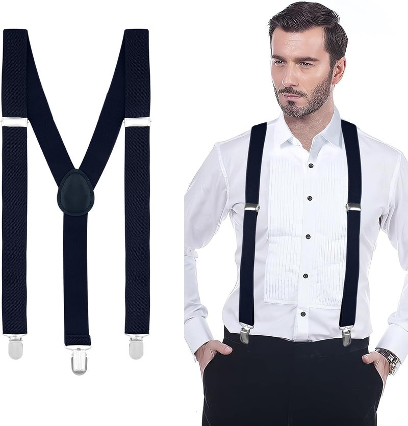 QPIXVB Men's Suspenders - Kids, Boys, Women's Halloween, Cosplay, Christmas, Tuxedo, Dress, Duty Suspenders - Image 1